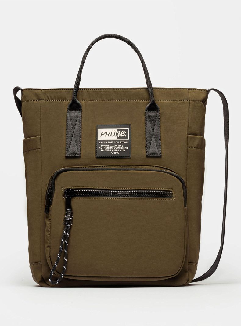 Bolso al Hombro Forest en Nylon Verde-0