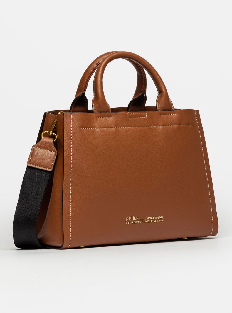 Cartera Anette de Mano Café-1