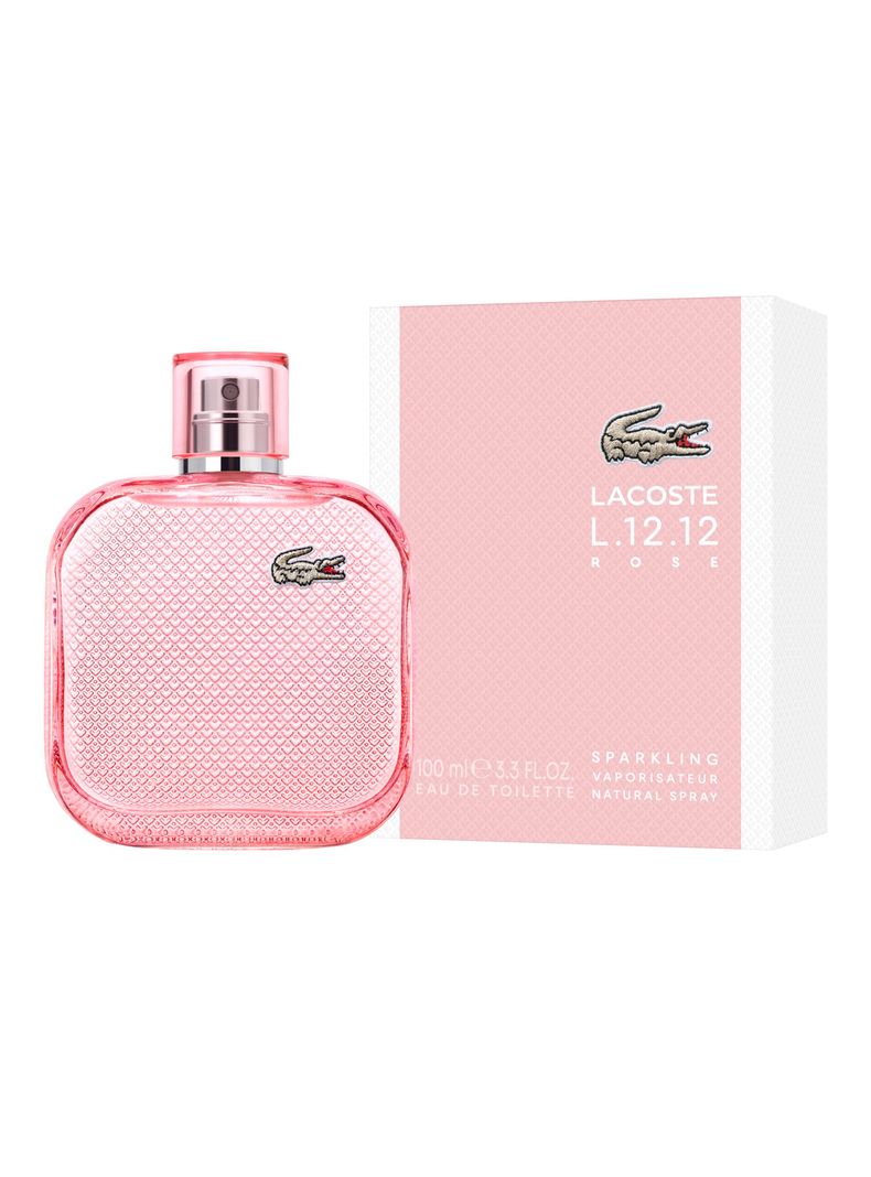 Perfume L.1212. Rose Sparkling EDT Mujer 100ml Lacoste-1