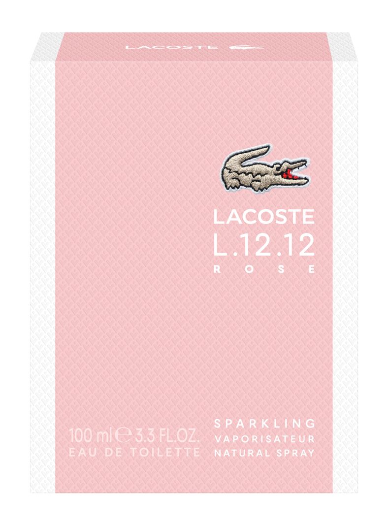 Perfume L.1212. Rose Sparkling EDT Mujer 100ml Lacoste-2
