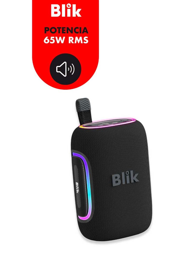 Parlante Bluetooth 65W RMS Hype U3 Negro-2