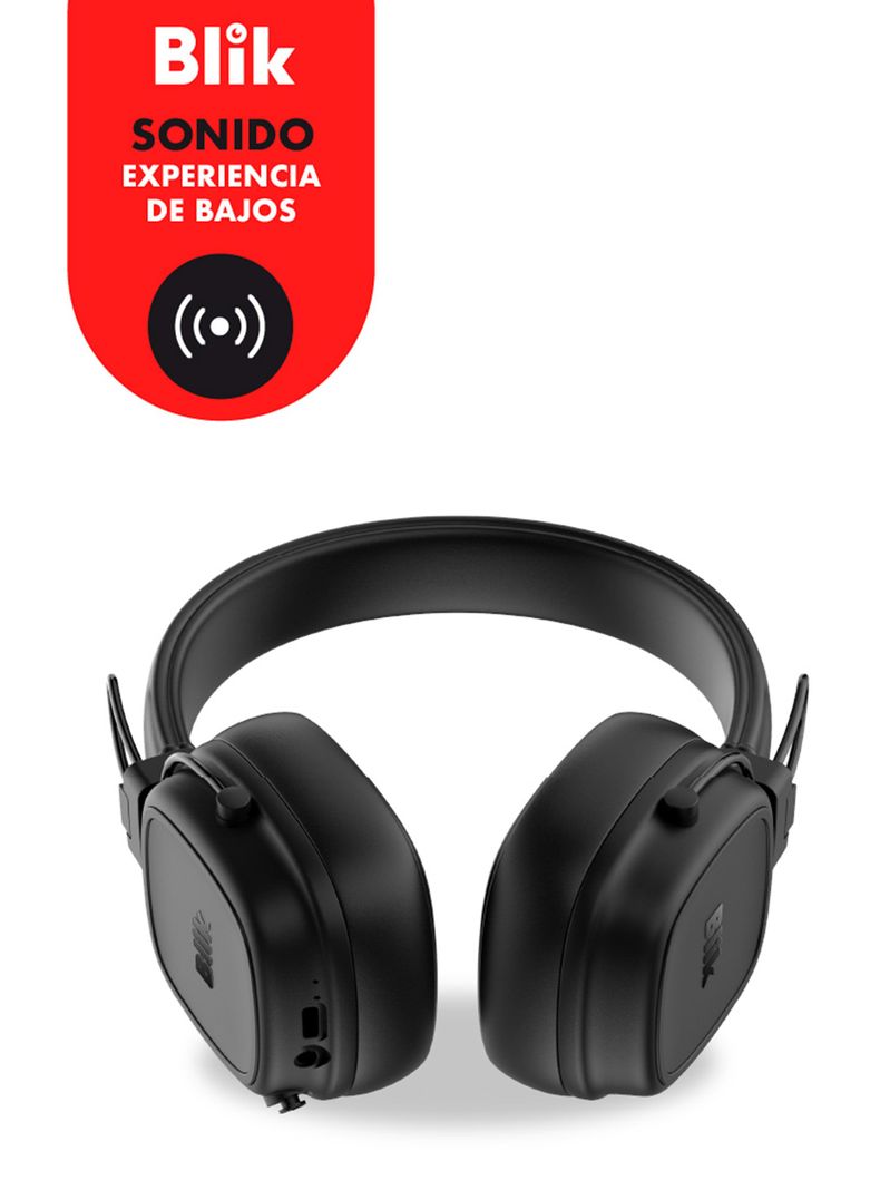 Audifonos Bluetooth Over Ear Feel 250 Negro-1