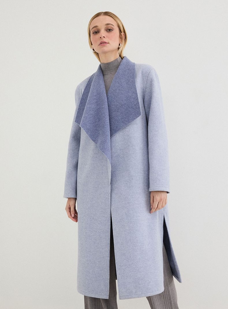 Chaquetón de Tope con Solapa-0