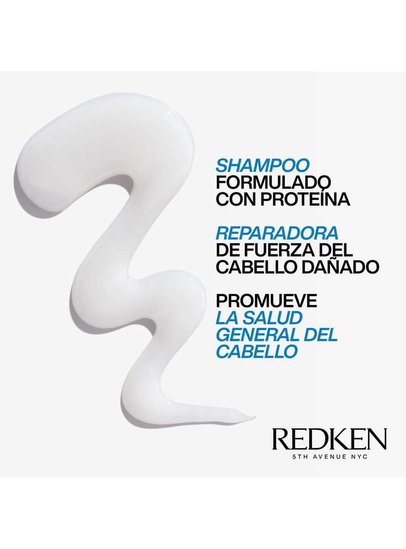 Set Reparacion Cabello Dañado Shampoo Extreme 300ml + Spray One United 30ml Redken-2