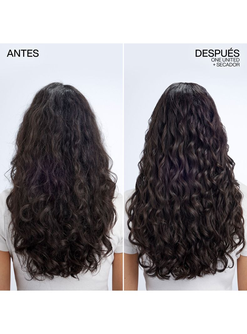 Set Fortalecedor de Largos Cabello Quebradizo Shampoo Extreme Length 300ml + One United 30ml Redken-5