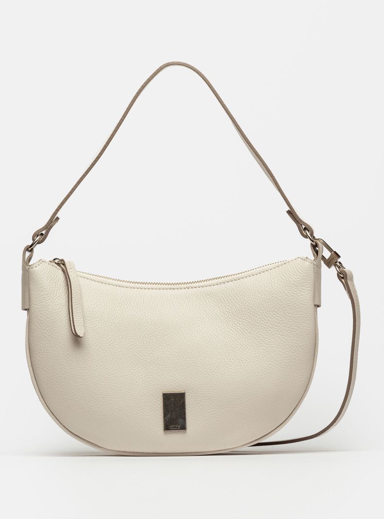 Cartera al Hombro Lua en Cuero Graneado-0