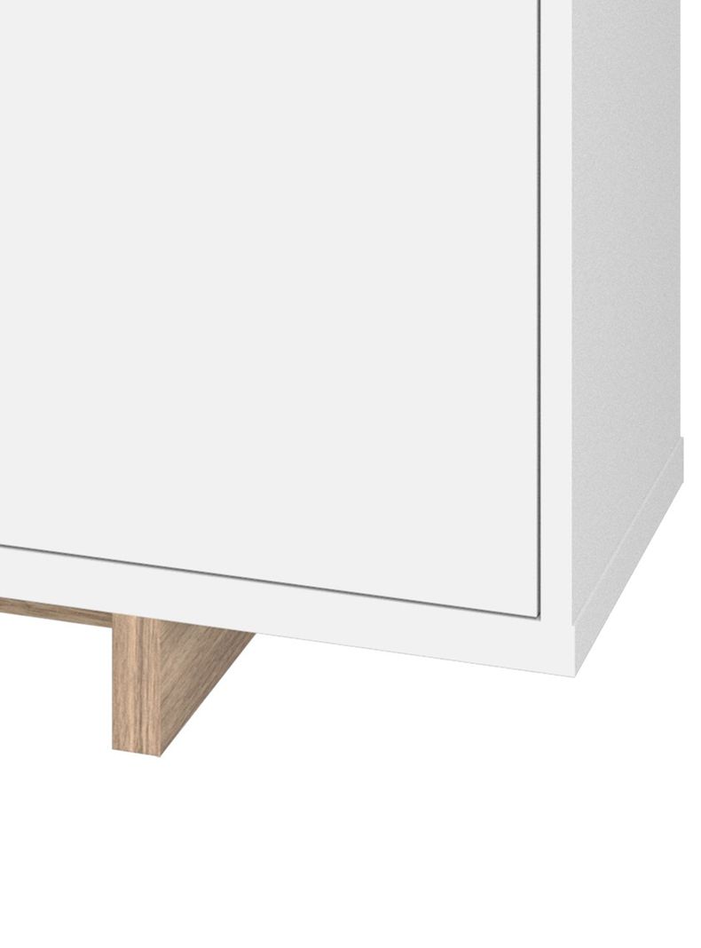 Rack Retro 56 x 135 x 36 cm Blanco-3
