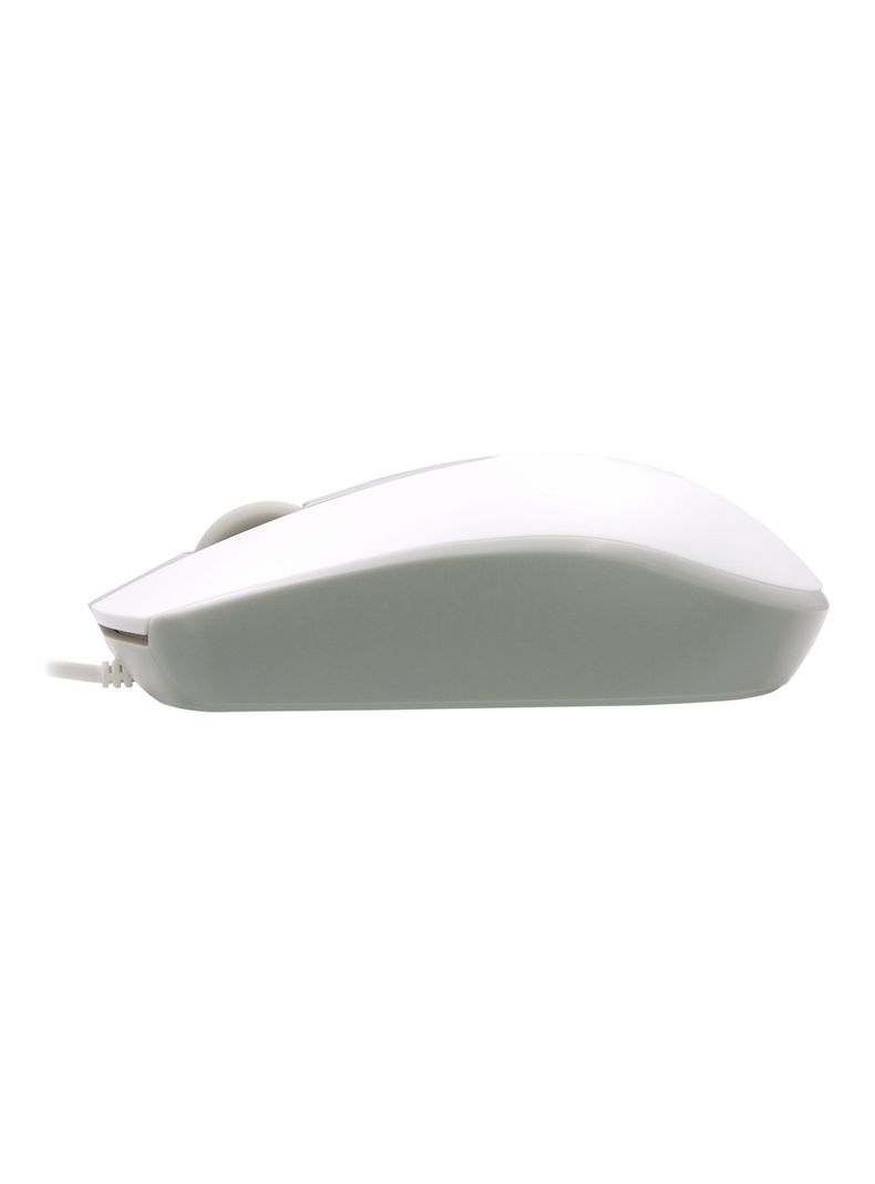 Mouse Alámbrico M10 Blanco-3