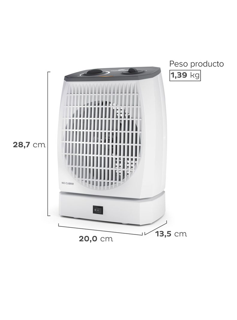 Termoventilador 2000W TV550 Blanco-1