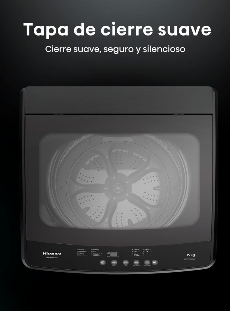 Lavadora Carga Superior 19 Kg WT3W1923UT-5