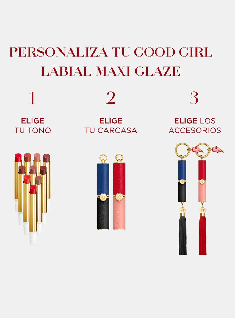 Good Girl Maxi Glaze Lipstick Carolina Herrera 841 Shine 2.3 g-4