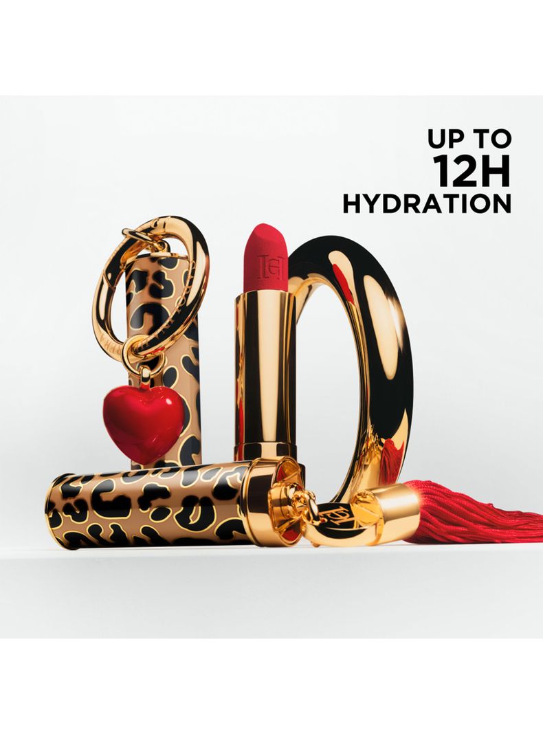 Fabulous Kiss Lipstick Blur Matte Carolina Herrera 711 Brick City Rouge 3.5g-4