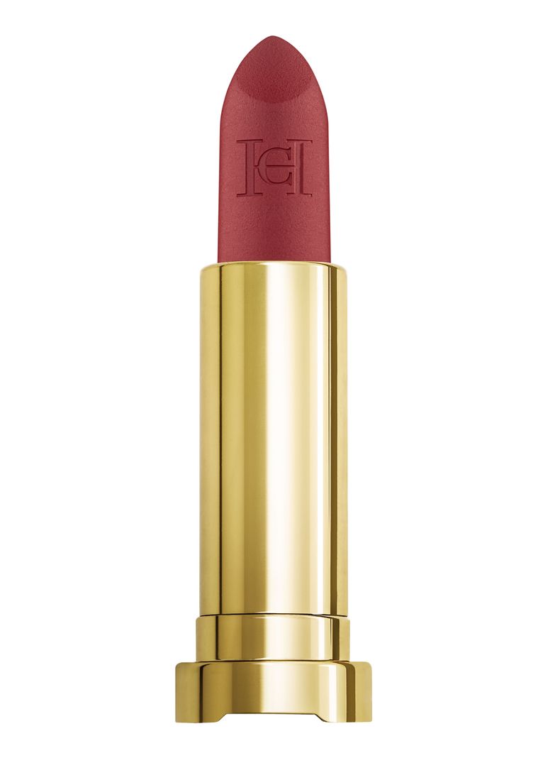 Fabulous Kiss Lipstick Blur Matte Carolina Herrera 711 Brick City Rouge 3.5g-0