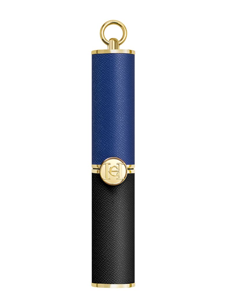 Good Girl Maxi Glaze Lipstick Case Carolina Herrera Blue & Black -0