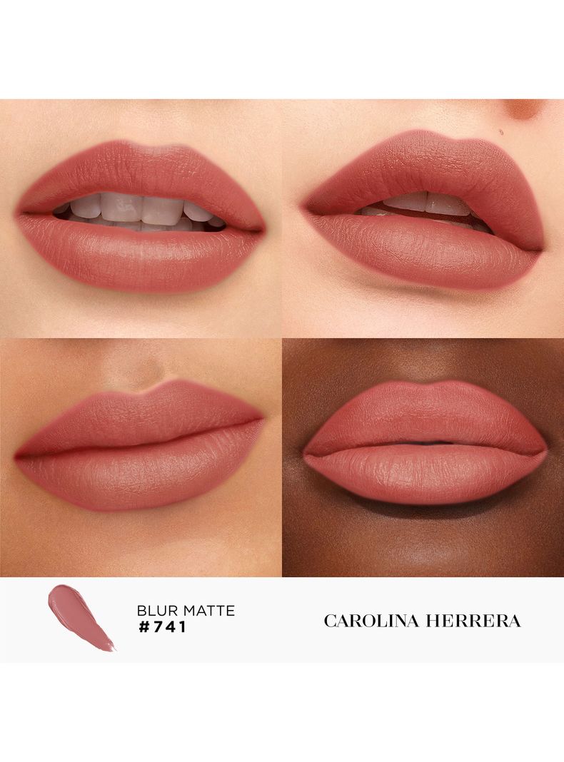 Fabulous Kiss Lipstick Blur Matte Carolina Herrera 741 Nude Suprême 3.5g-2