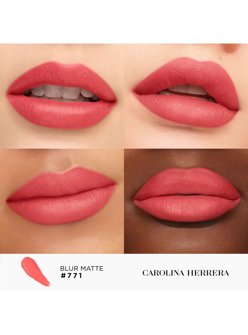 Fabulous Kiss Lipstick Blur Matte Carolina Herrera 771 Hot Nude 3.5g-2