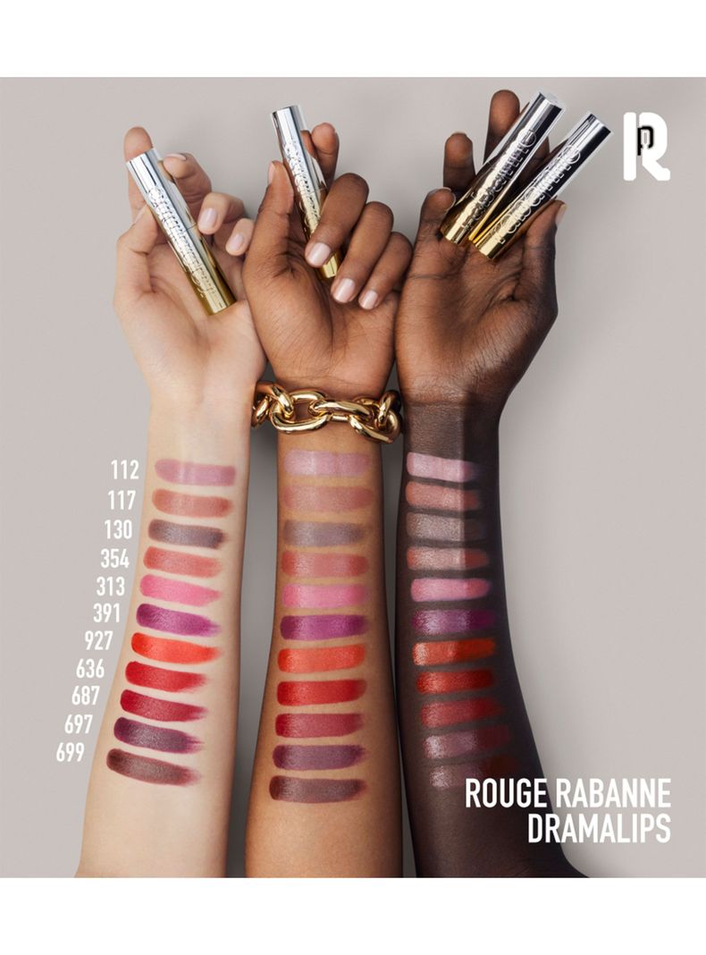 Dramalips Glassy Lipstick Barra de Labios Brillante Pink 3 g Rabanne-5