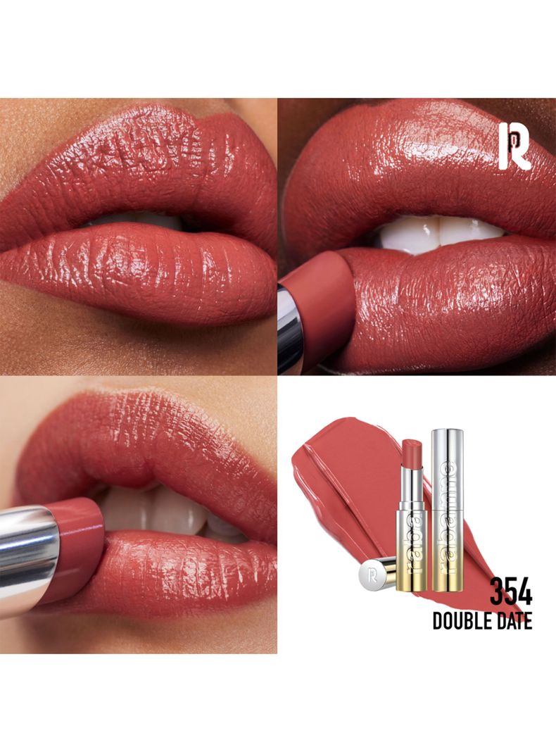 Dramalips Glassy Lipstick Barra de Labios Brillante Nude 3 g Rabanne-2