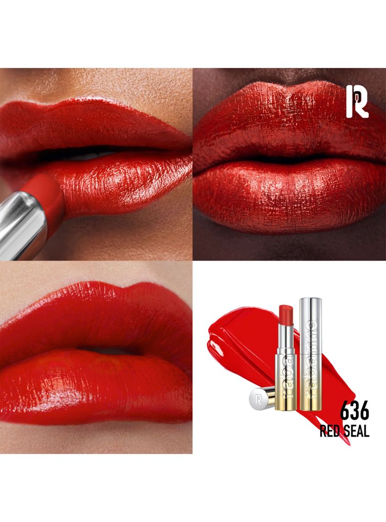 Dramalips Glassy Lipstick Barra de Labios Brillante Red 3g Rabanne-2