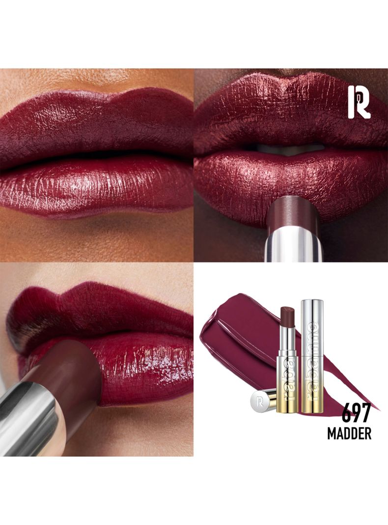 Dramalips Glassy Lipstick Barra de Labios Brillante Plum 3 g Rabanne-2