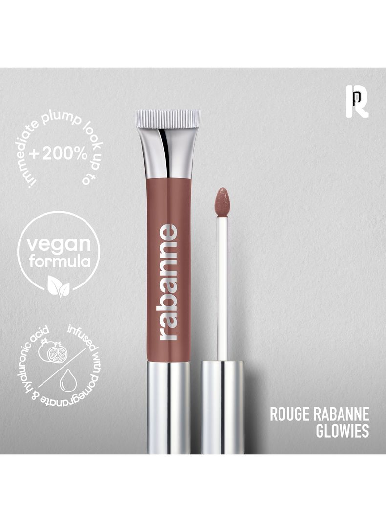 Glowies Lipgloss Brillo Labial Nude 9 ml Rabanne-3