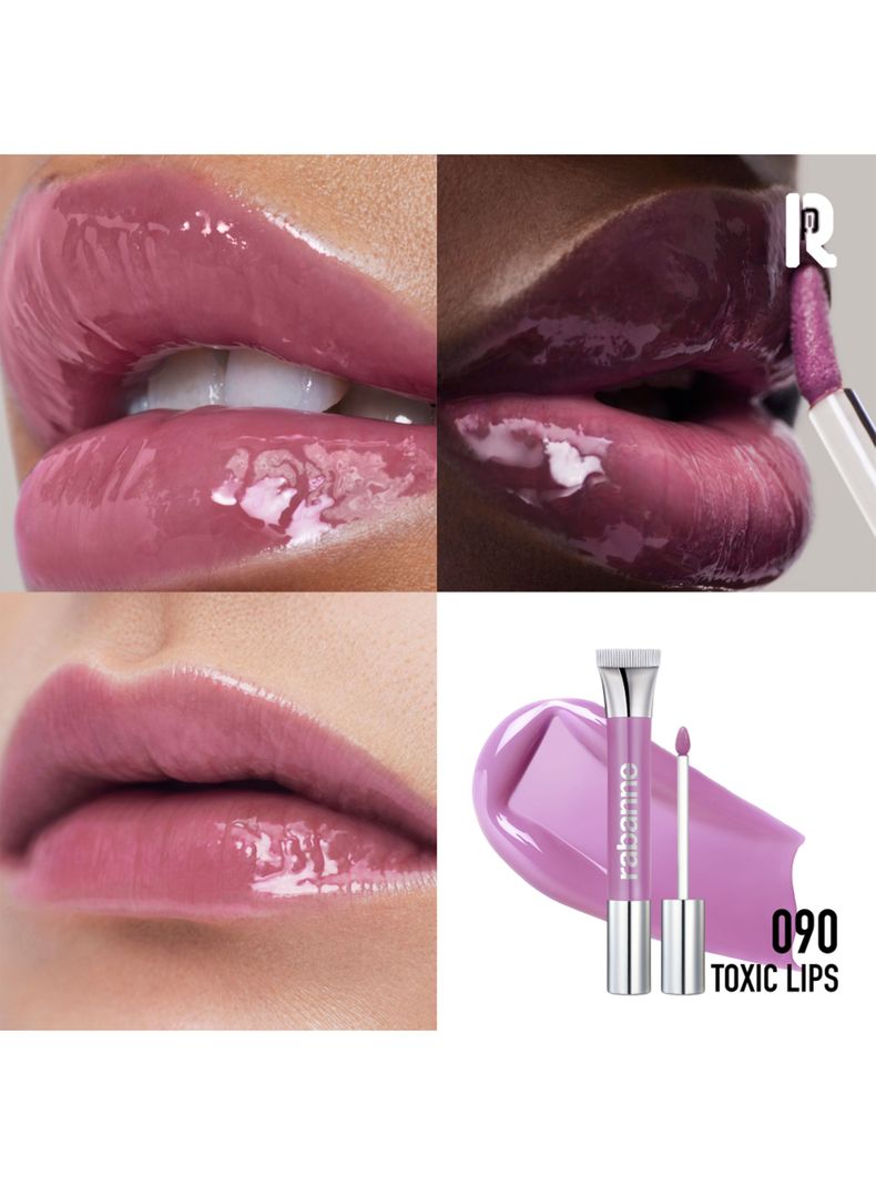 Glowies Lipgloss Brillo Labial Purple 9 ml Rabanne-2