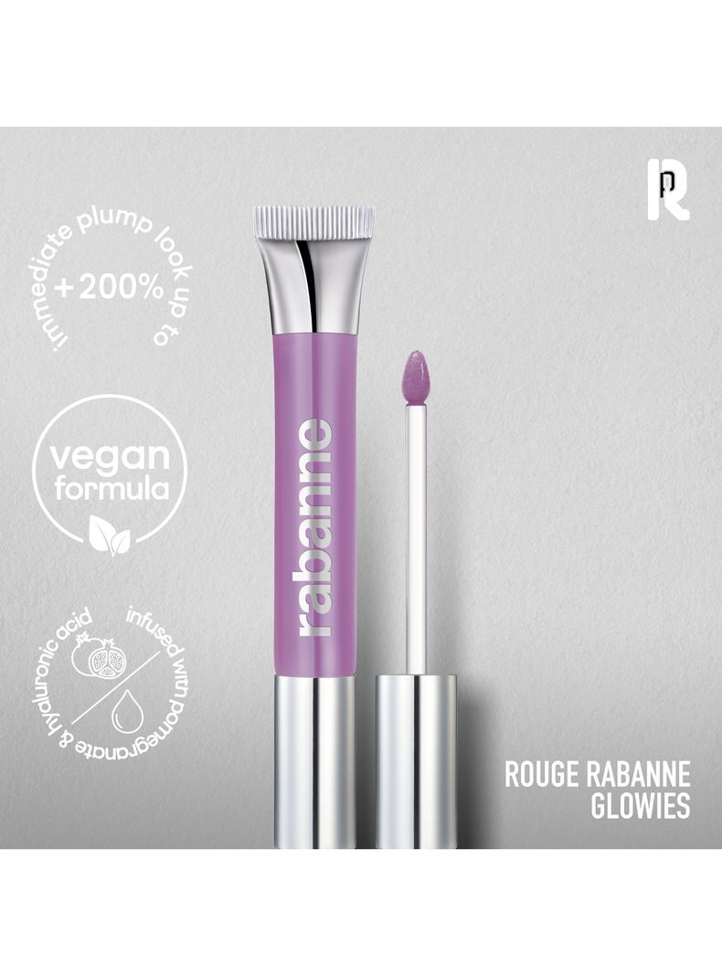 Glowies Lipgloss Brillo Labial Purple 9 ml Rabanne-3