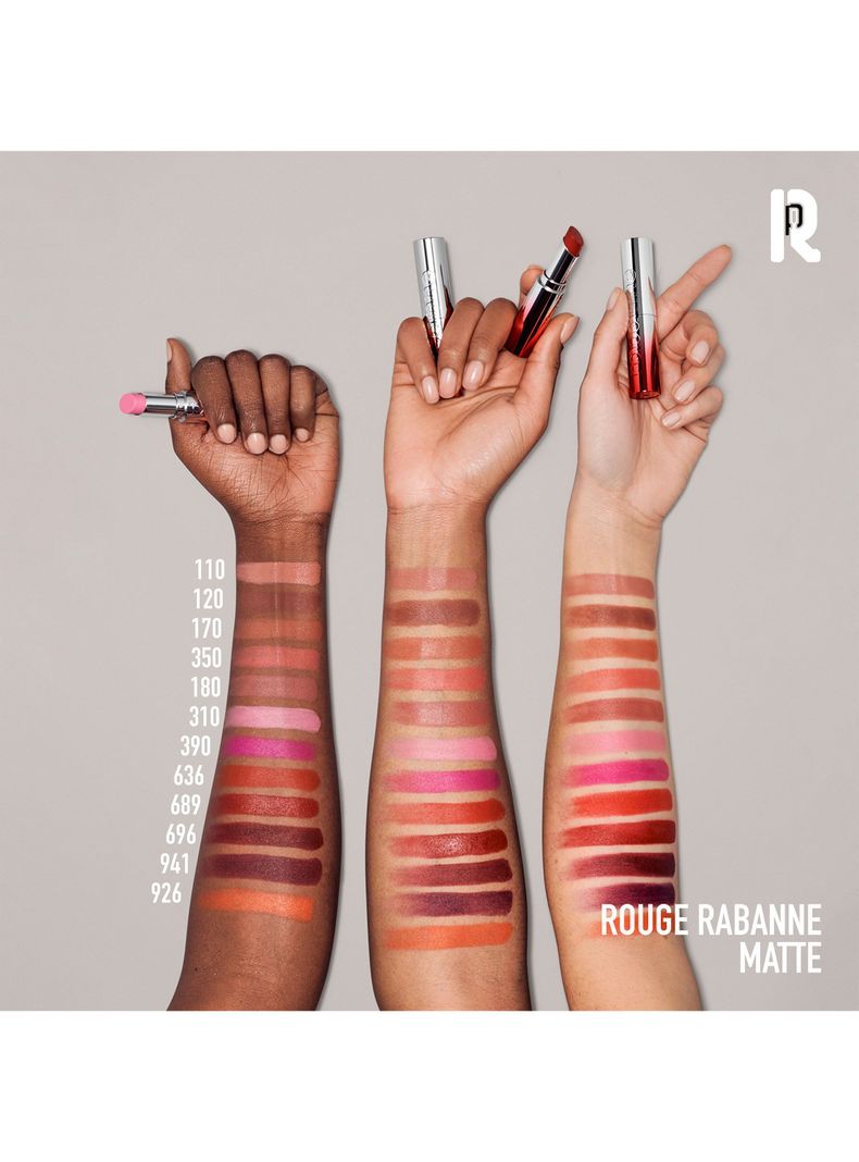 Famous Lipcolor Matte Labial en Barra Red 3 g Rabanne-4