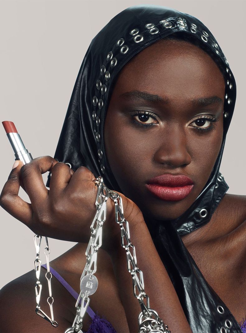 Famous Lipcolor Matte Labial en Barra Brown 3 g Rabanne-3