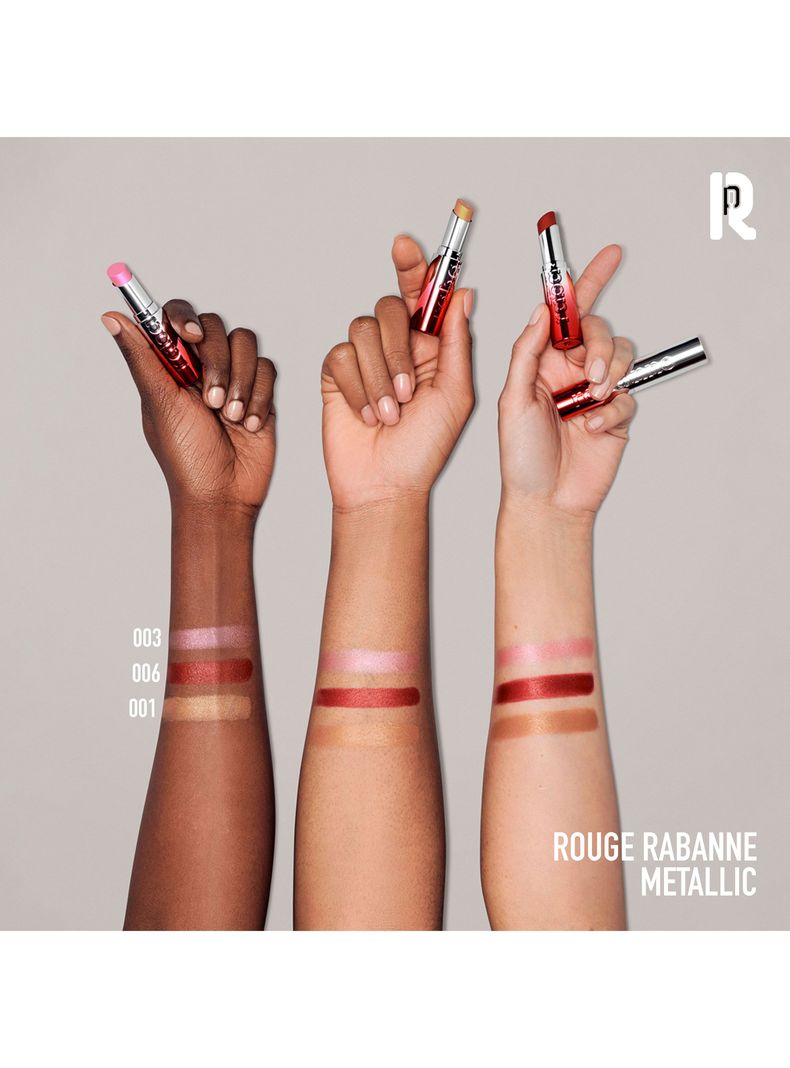 Famous Lipcolor Matte Labial en Red Barra Rabanne 3g-4