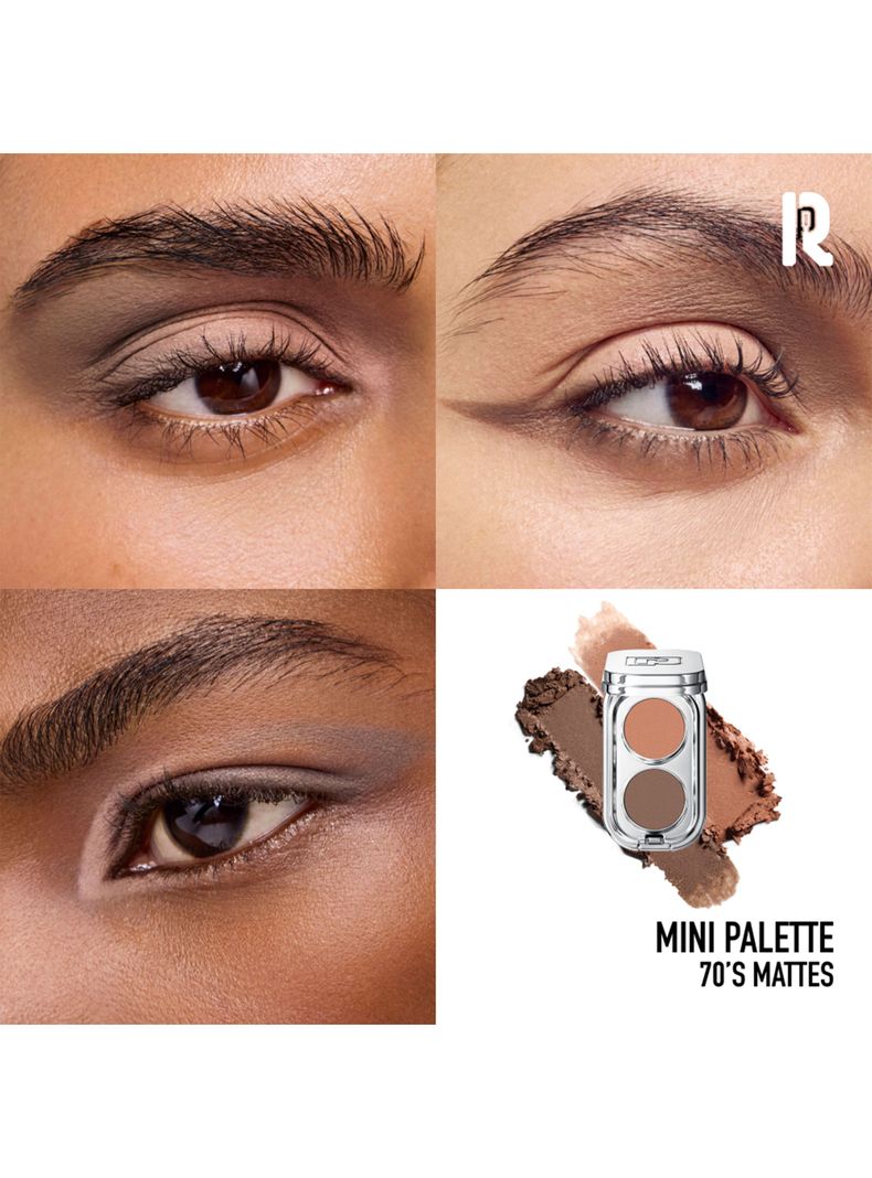 Mini Palette Eyeshadow Mini Paleta de Sombras para Ojos Rabanne 70's Mattes-2