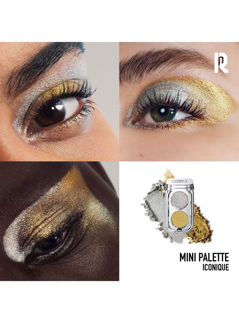 Mini Palette Eyeshadow Mini Paleta de Sombras para Ojos Rabanne Iconique-2