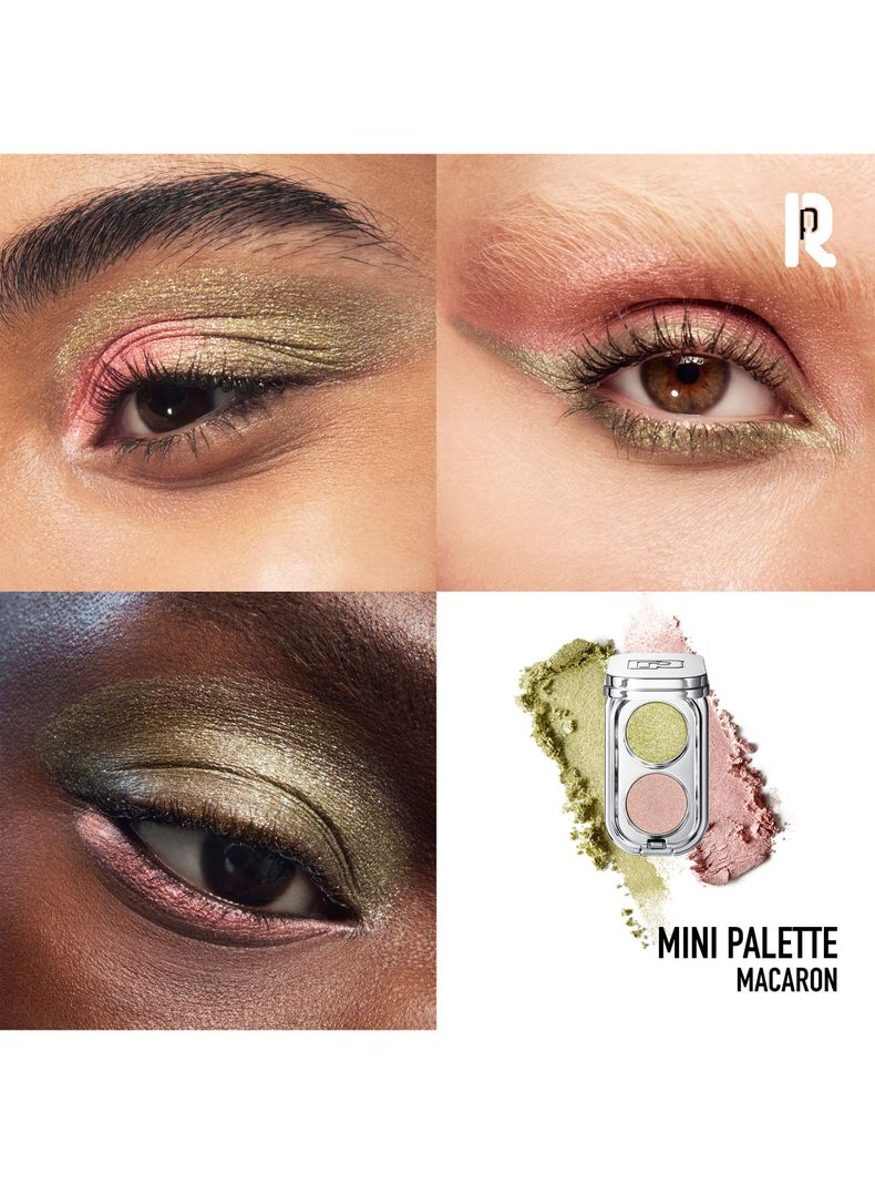 Mini Palette Eyeshadow Mini Paleta de Sombras para Ojos Rabanne Macaron-2