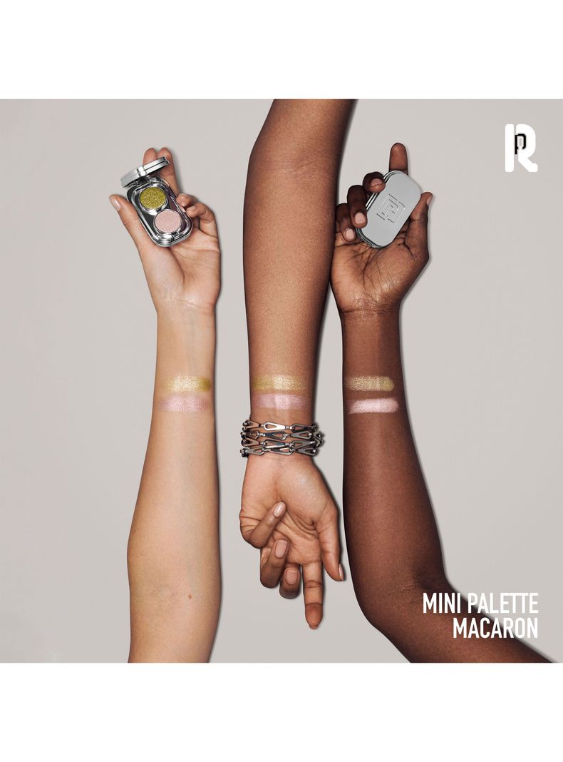Mini Palette Eyeshadow Mini Paleta de Sombras para Ojos Rabanne Macaron-4