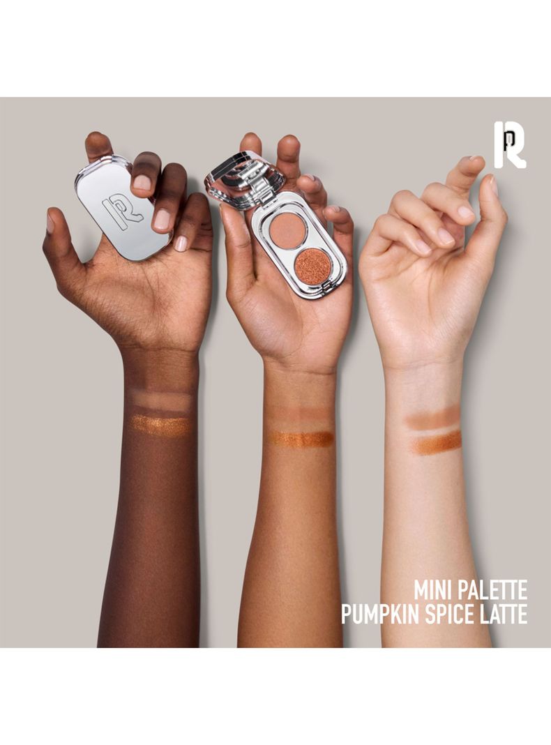 Mini Palette Eyeshadow Mini Paleta de Sombras para Ojos Rabanne Pumpkin Spice-4