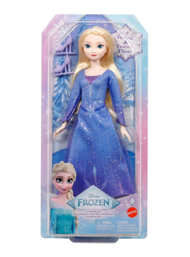 Muñeca Elsa Patinaje sobre Hielo-0