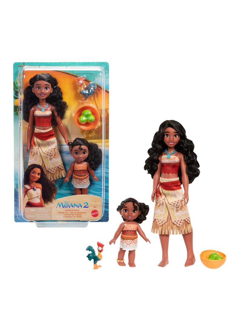 Pack Muñeca Moana 2 y Simea-1
