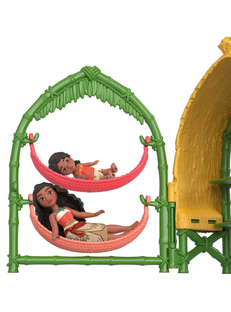Set de Juego Hogar de Moana y Simea con Pua y Accesorios-3