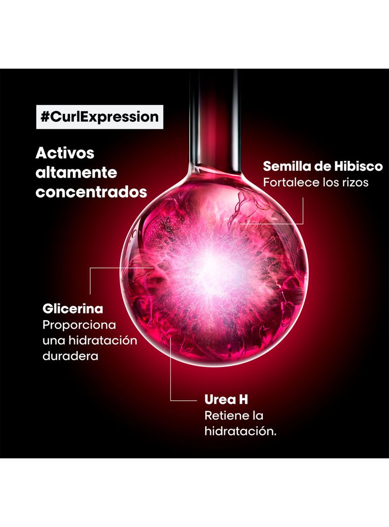 Shampoo Hidratación Intensa Cabello Rizado y Ondas Curl Expression 500 ml-2