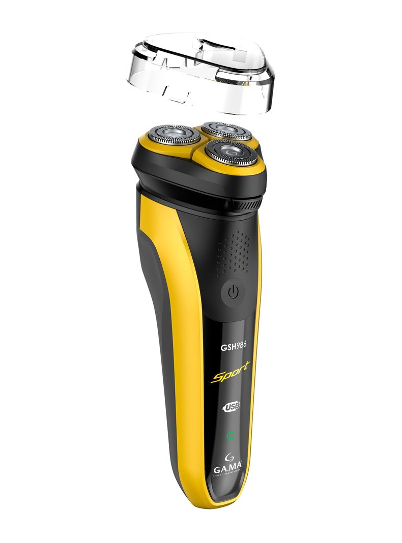 Afeitadora Sport SH986 Negro/Amarillo-2