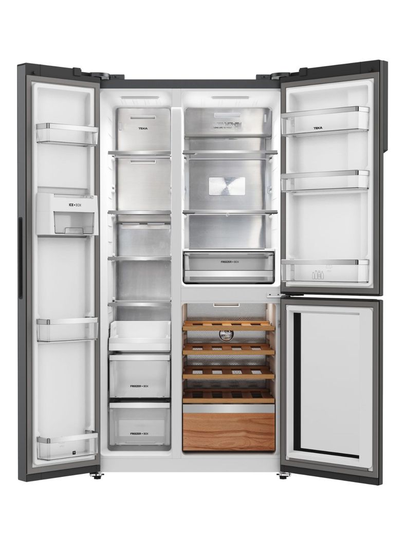 Refrigerador Side by Side No Frost 421 Litros con Cava RLF 85950 GBK EU Negro-1