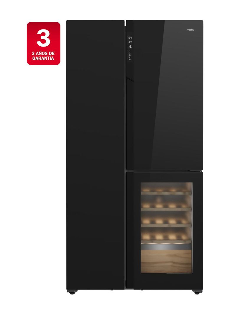 Refrigerador Side by Side No Frost 421 Litros con Cava RLF 85950 GBK EU Negro-2