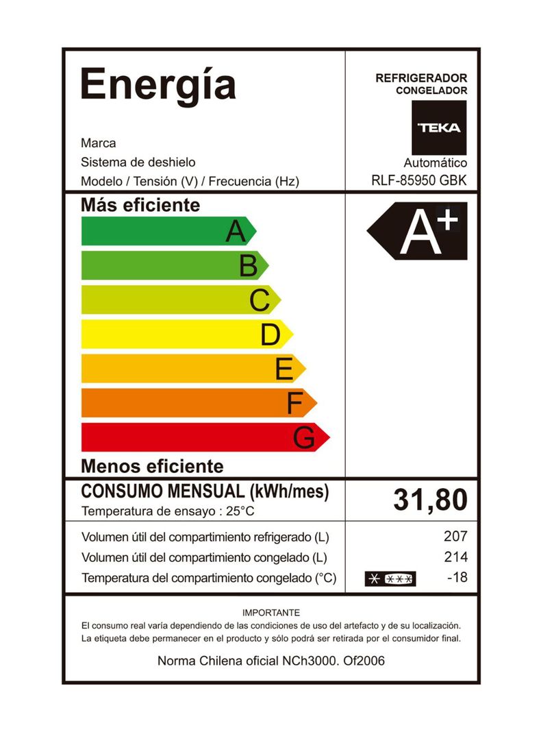 Refrigerador Side by Side No Frost 421 Litros con Cava RLF 85950 GBK EU Negro-7