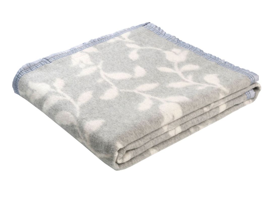 Frazada 1 Plaza Jacquard Gris-2