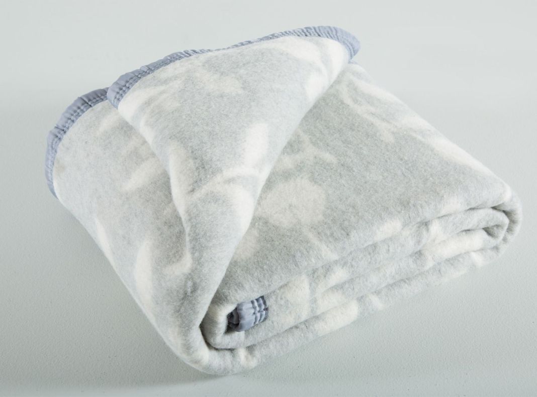 Frazada 1.5 Plazas Jacquard Gris-2