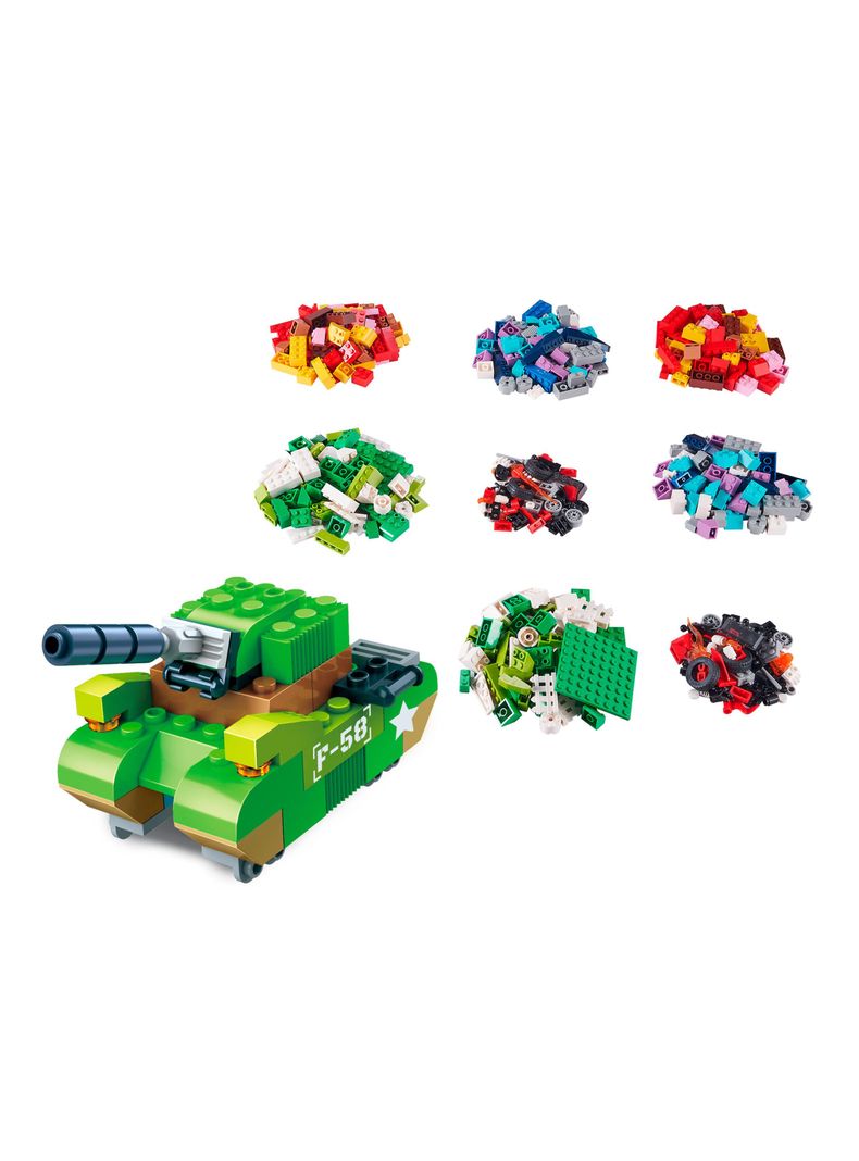 Bloques y Armables Balde con 759 Piezas-1