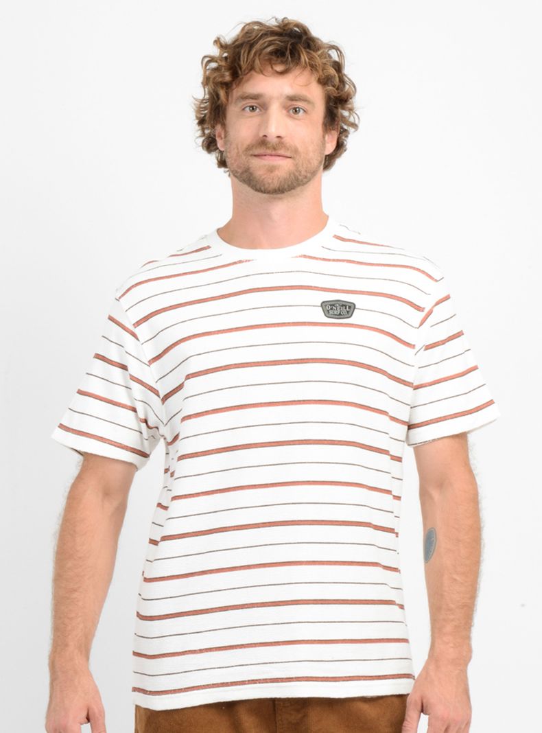 Polera Manga Corta Rayas