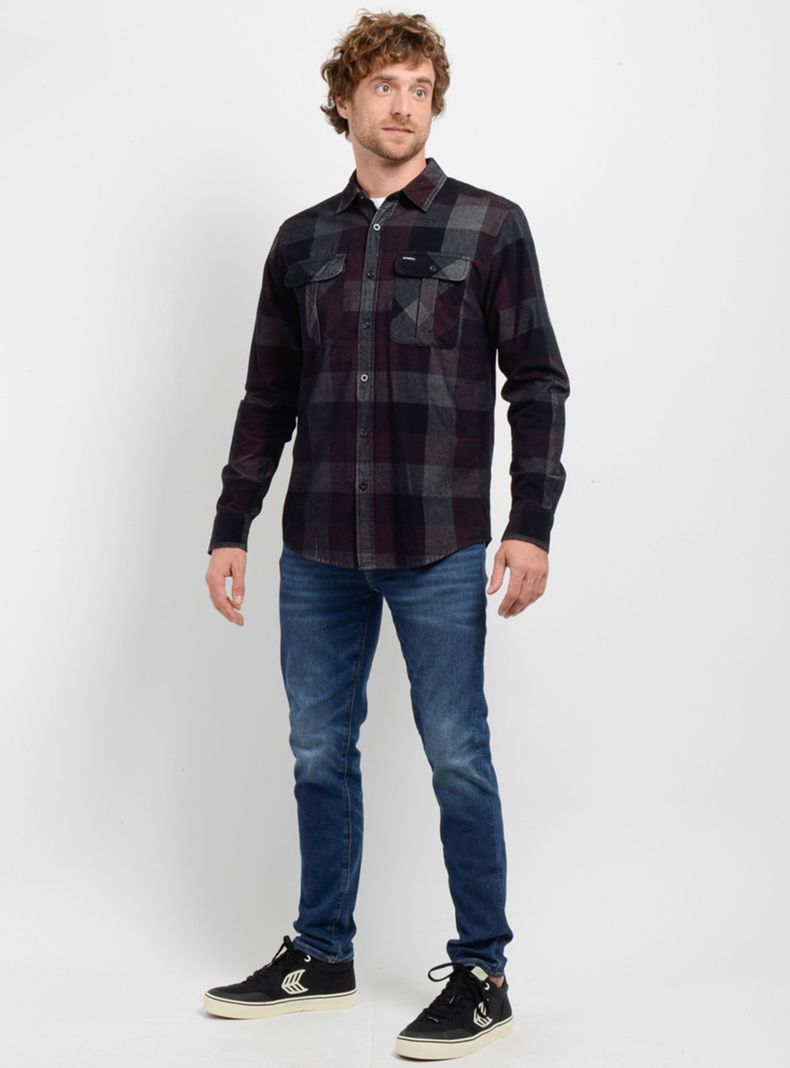 Camisa Casual Full Print Rombo-5
