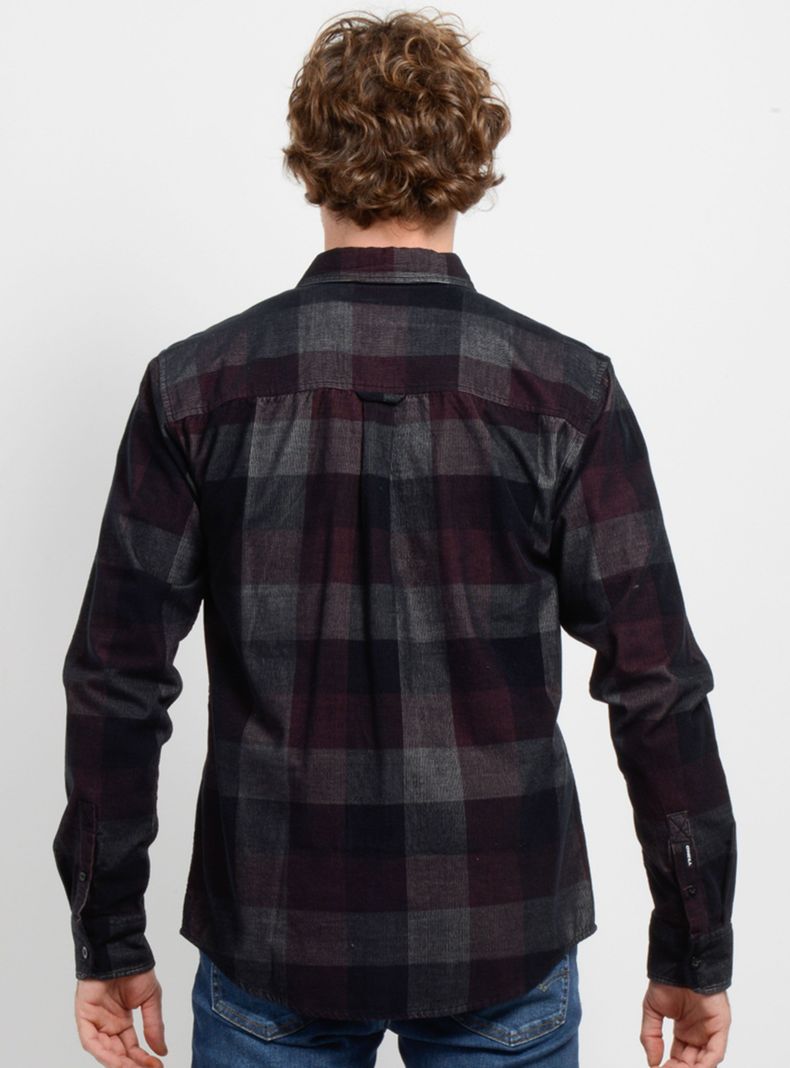 Camisa Casual Full Print Rombo-1