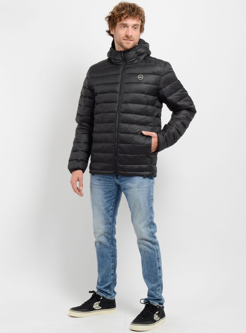 Parka Acanalada y Acolchada-5